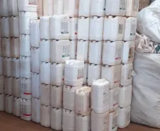 embalagens de agrotóxicos. Foto: INPEV - Guarapuava.