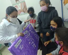 Profissionais da Saúde da Prefeitura de Ivaiporã e adolescentes se reúnem mensalmente na Unidade Básica de Saúde Alto Porã