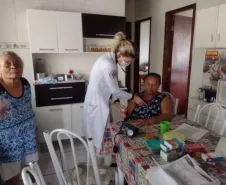 Atendimento Domiciliar é realizado pelos profissionais de saúde em Ivaiporã