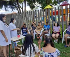 Profissionais da Saúde da Prefeitura de Ivaiporã e adolescentes se reúnem mensalmente na Unidade Básica de Saúde Alto Porã