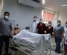 Dr. Vanderson e Equipe da UPA 24 Horas.