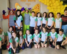 Alunos da rede municipal de ensino