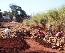 Ruas da Vila Nova Porã e Jardim Europa