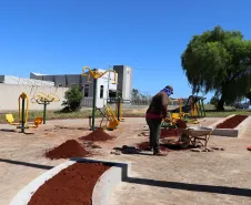 imagem três praças no Jardim Europa e Aeroporto