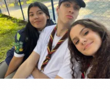 nossos jovens durante a ativiade