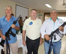 compra de 2 fuzis 556 para Patrulha Rural