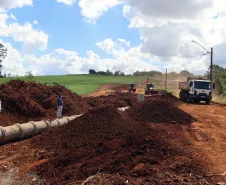 A Prefeitura de Ivaiporã dá início a obras no valor de na Rua Três Marias 
