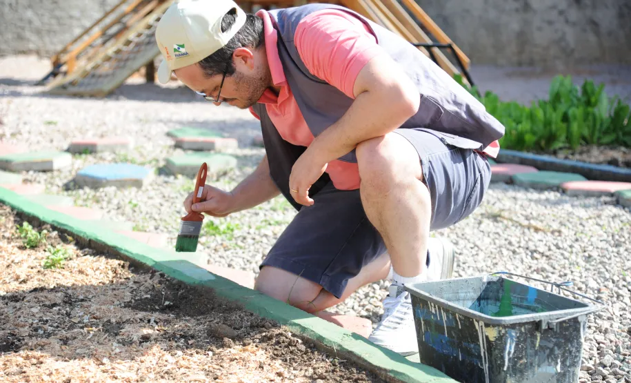 Ação de voluntariado