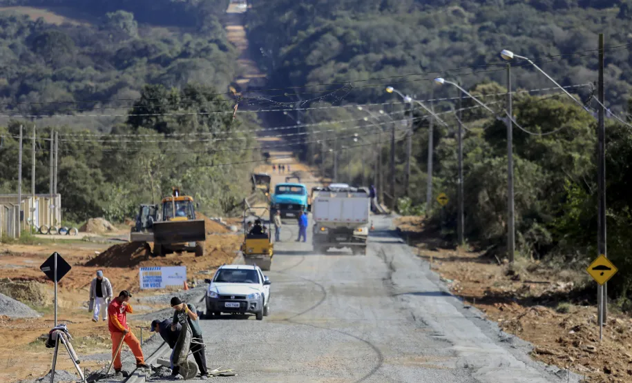 Pavimentação na área rural - Campina das Pedras