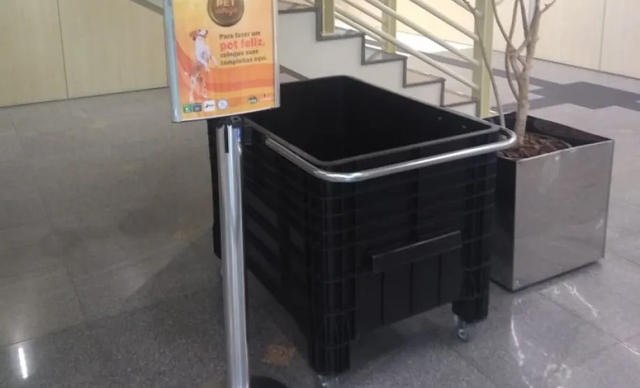 Caixa para coleta