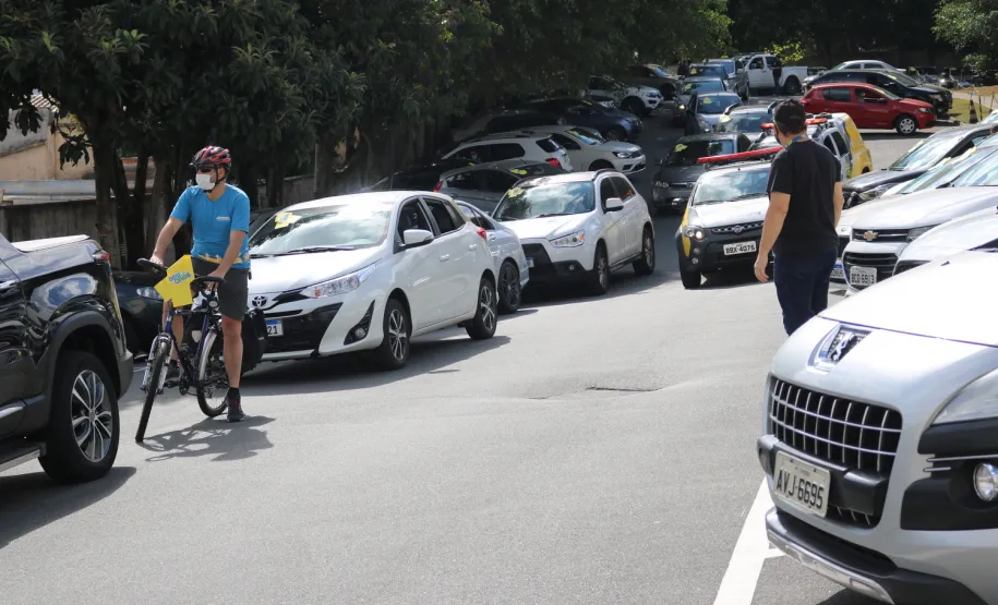 Carreta para entrega das cestas básicas