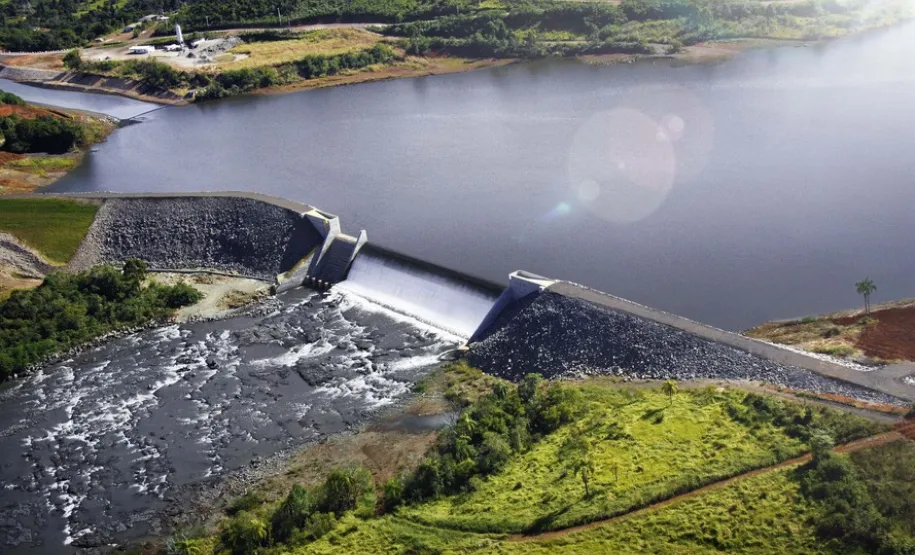 Hidrelétrica. Foto: Arquivo AEN.