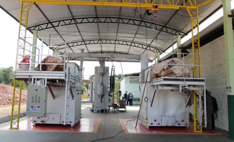 Usina de termomagnetização de Roncador. Foto: Alessandro Vieira.