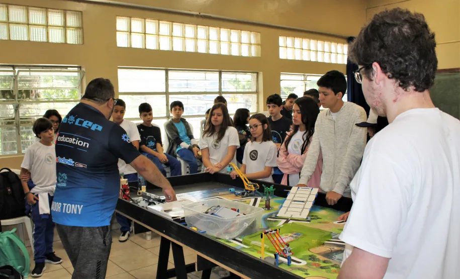 Aula robótica Paraná
