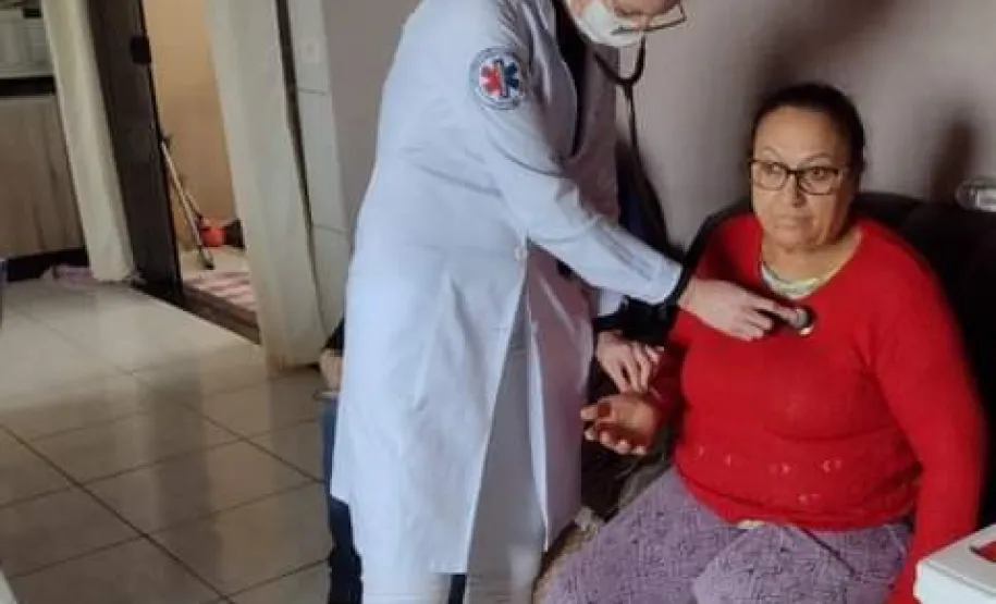 Atendimento Domiciliar é realizado pelos profissionais de saúde em Ivaiporã