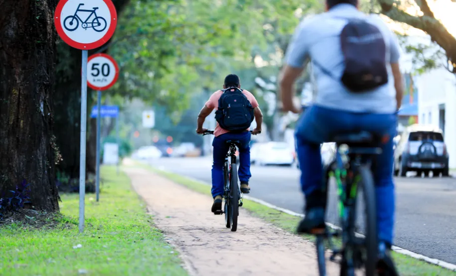 Deslocamento para o trabalho.