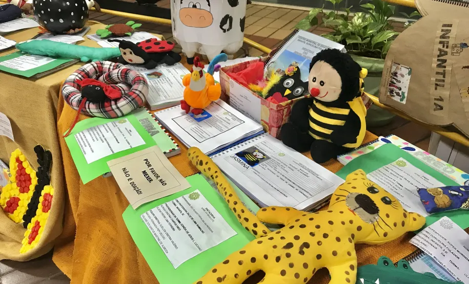 Mascotes utilizados no projeto.