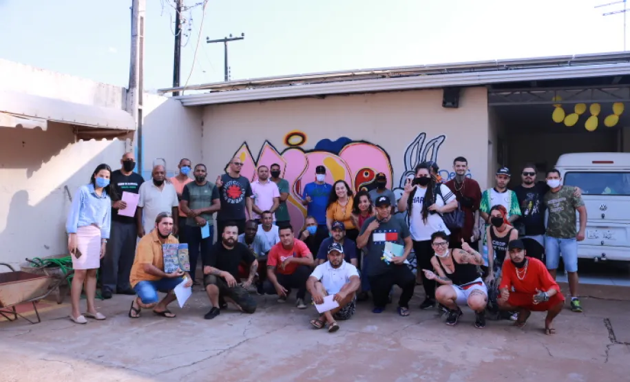 Jovens envolvidos no projeto: criação de vínculos.