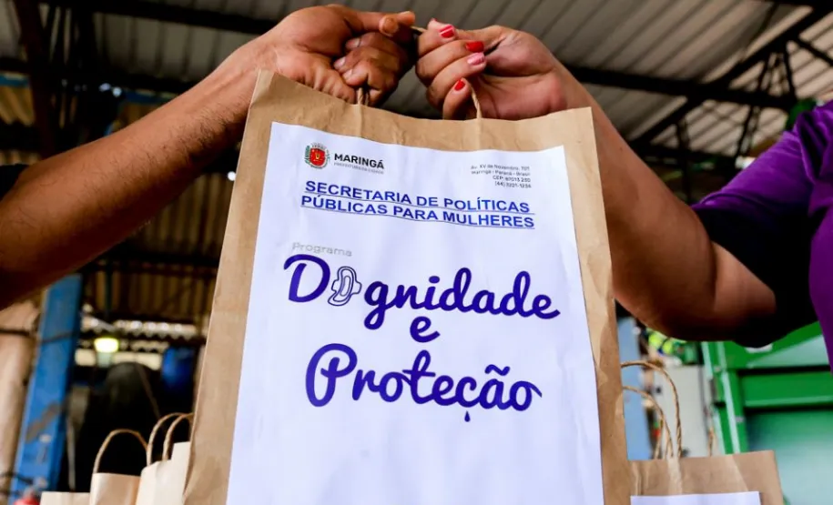 kit entregue às mulheres