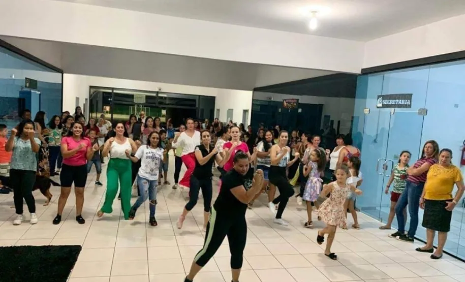 Momento de constração Dança