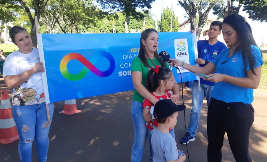 Entrevista sobre a Blitz do autismo.