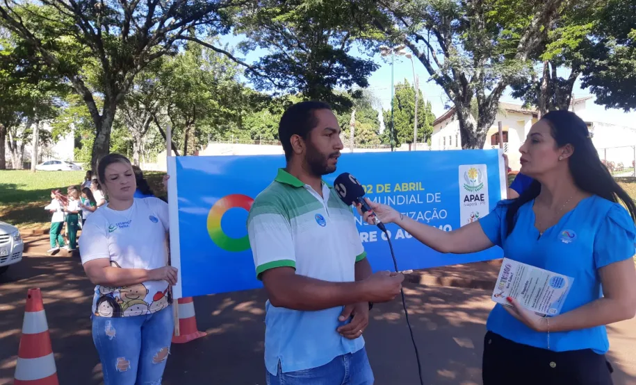 Entrevista sobre a Blitz do autismo.