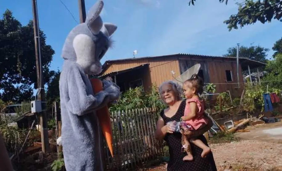 Coelho na Vila rural