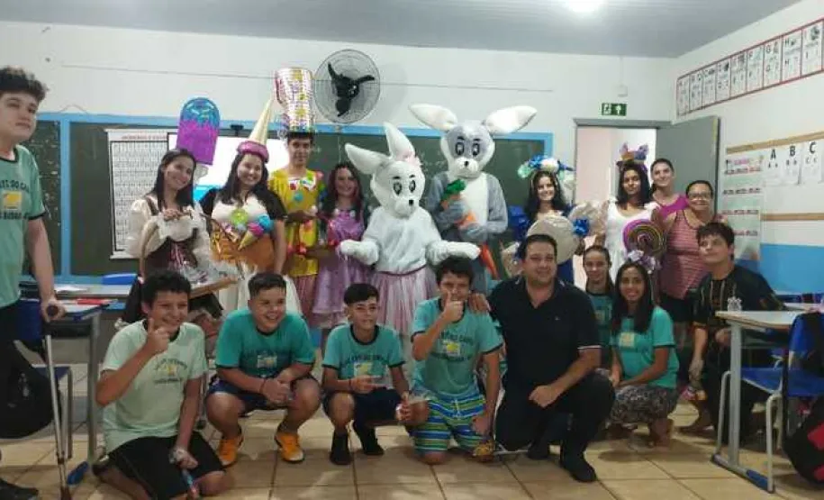 Escola do campo no distrito de Santa Bárbara