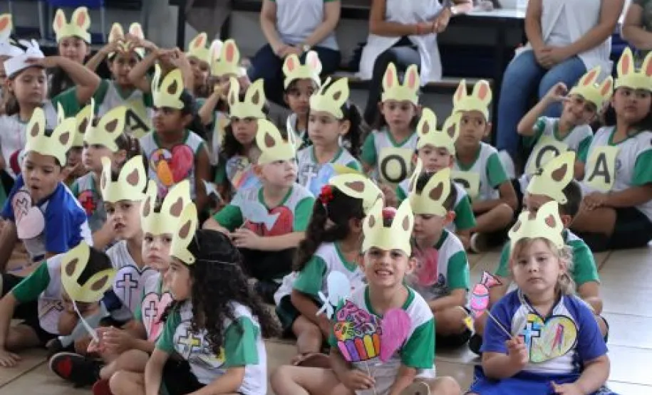 Entrega dos ovos.