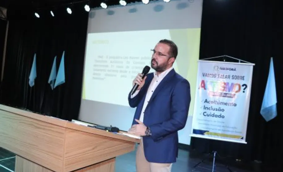 Palestrante neuropediatra Rafael Aguillar Silva