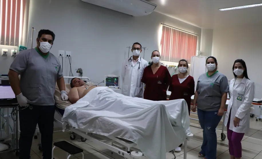 Dr. Vanderson e Equipe da UPA 24 Horas.