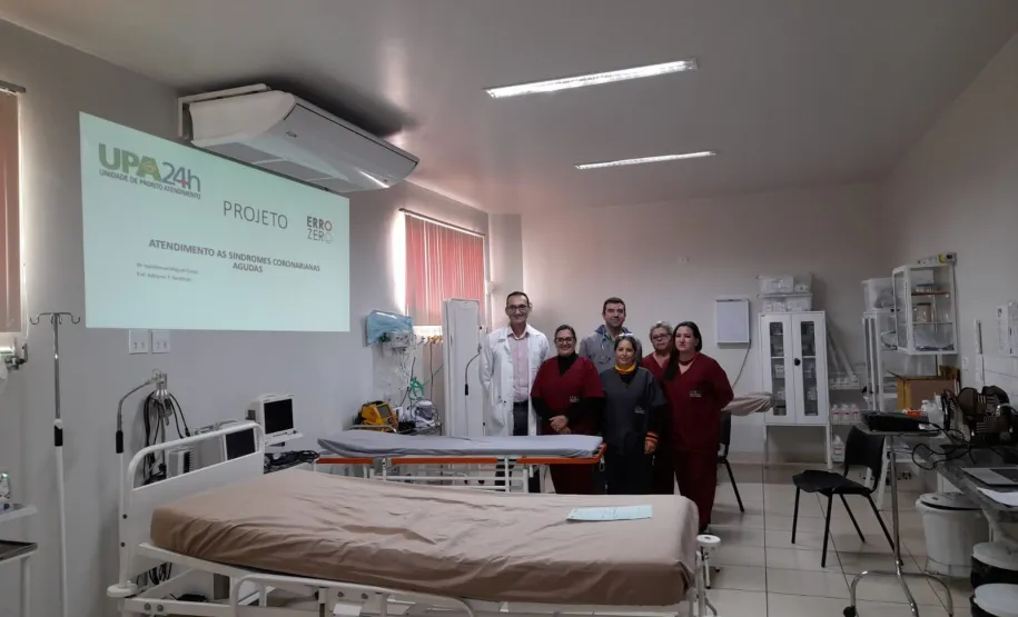 Equipe da UPA 24 horas - Treinamento Projeto Erro Zero