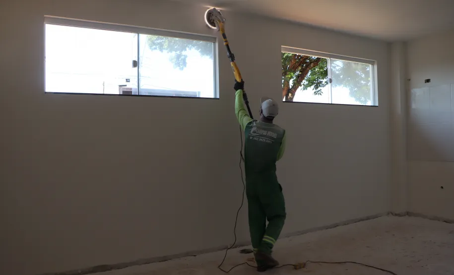 em fase de acabamento