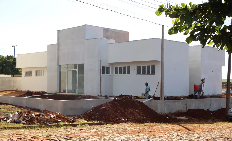 em fase de acabamento