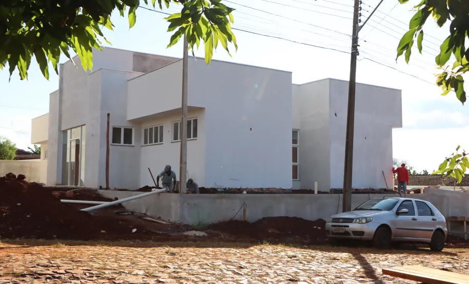 em fase de acabamento