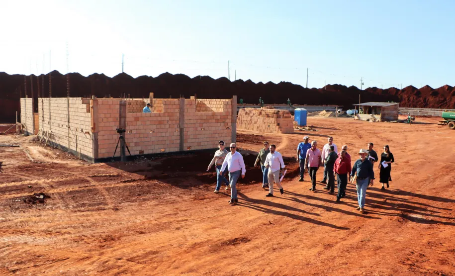Amplo espaço do Parque