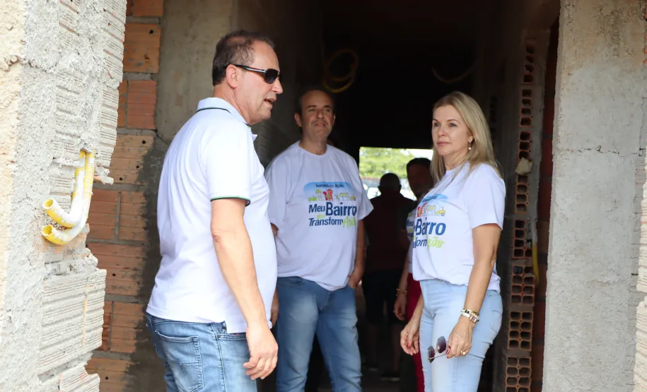 imagem de obras no local