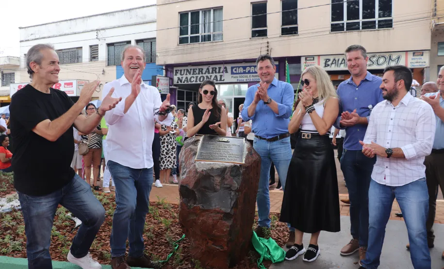 Inauguração do centro novo