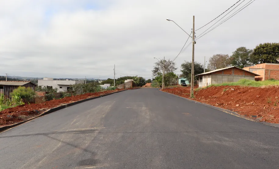 rua pavimentada