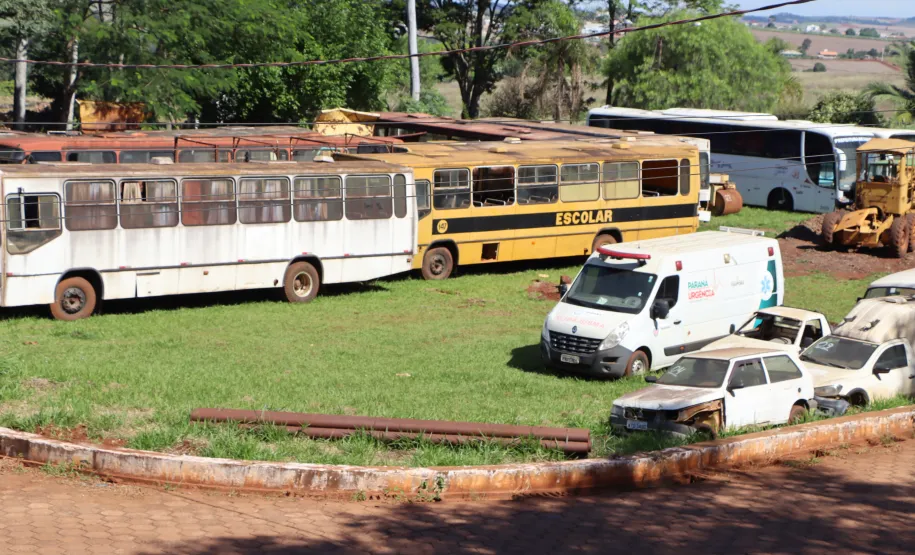 imagem de como estava o pátio