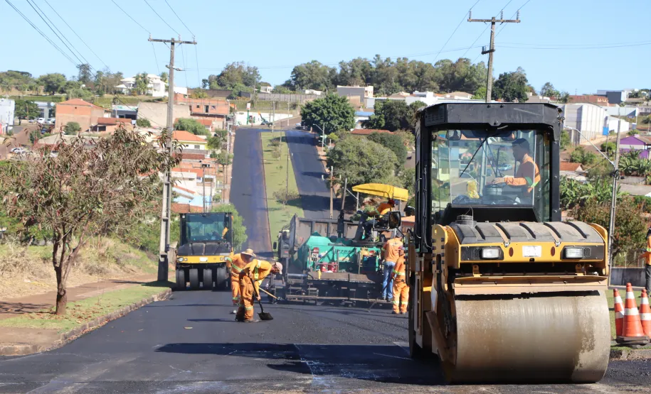 Recapeamento de ruas e avenidas
