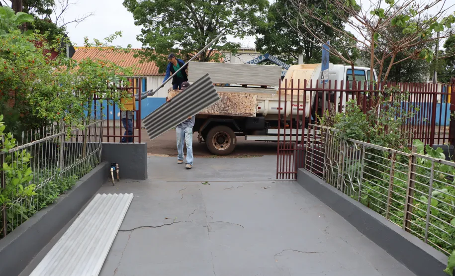 Distribuição de telhas