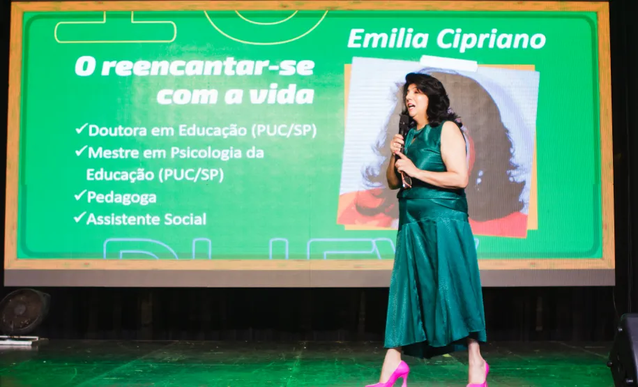 Palestrante Emília Cipriano