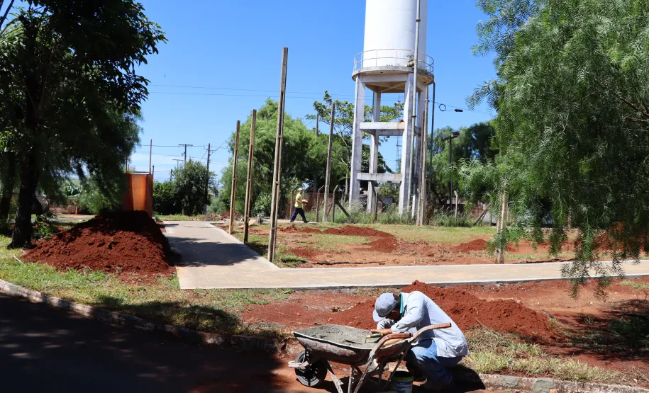imagem três praças no Jardim Europa e Aeroporto