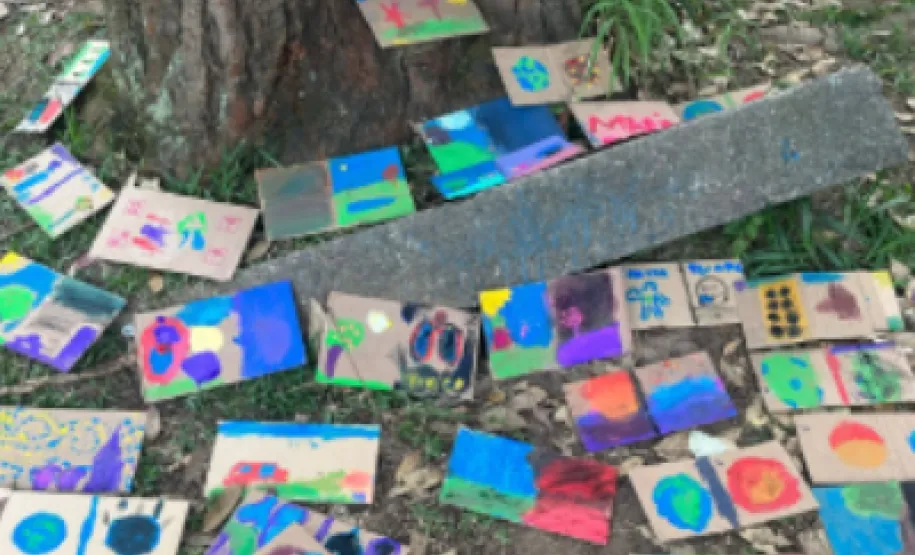 exposição da pintura natural