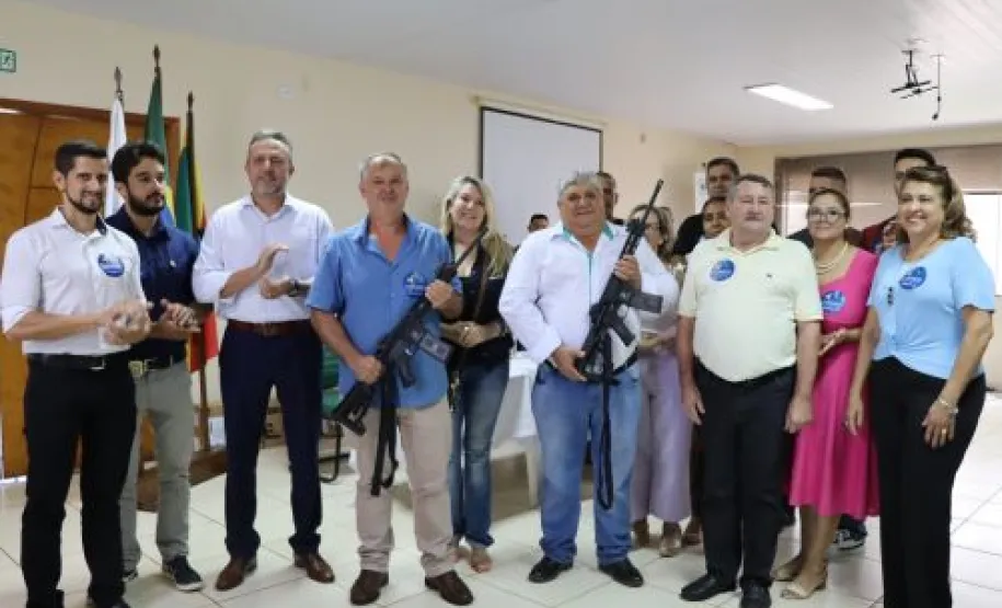 compra 2 fuzis 556 para Patrulha Rural