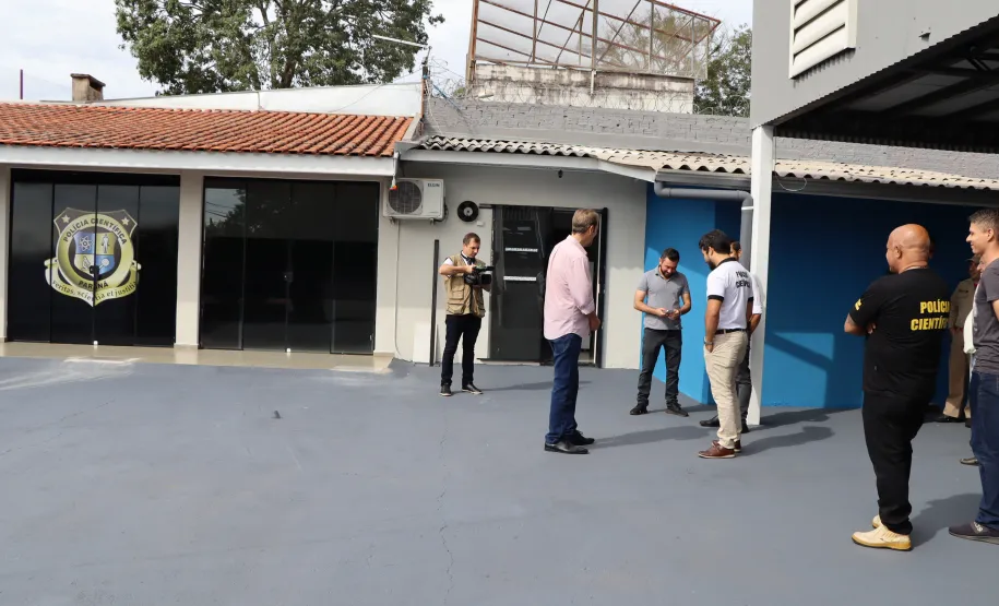 melhorias nas instalações da Polícia Científica de Ivaiporã