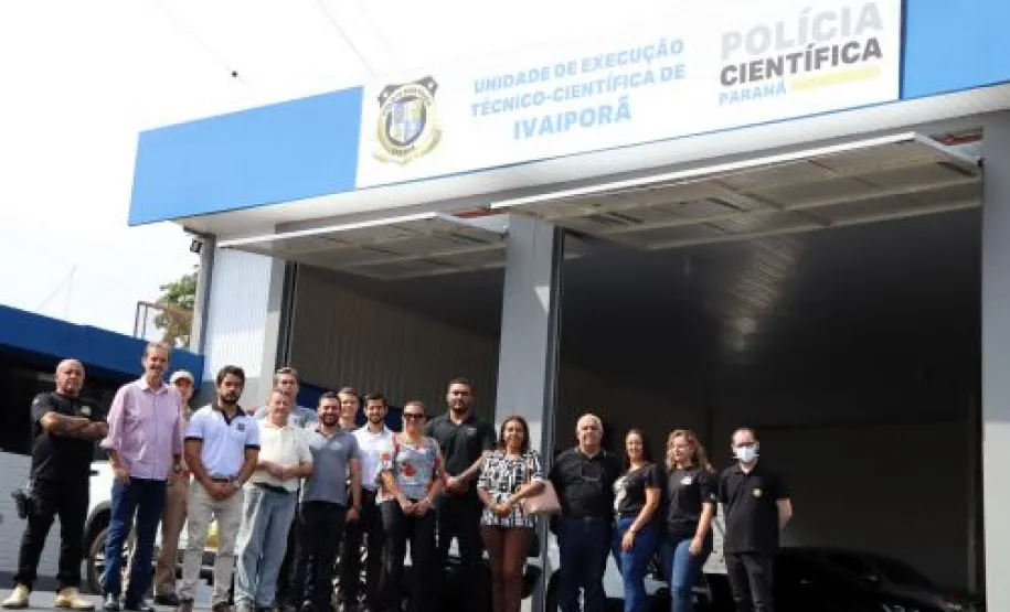 melhorias nas instalações da Polícia Científica de Ivaiporã