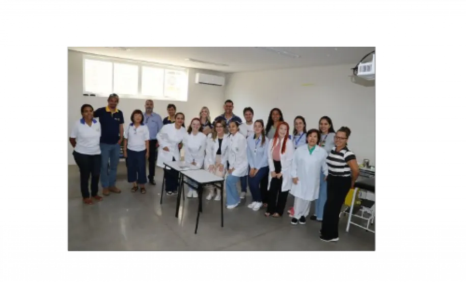 Colaboradores que ajudaram durante a campanha de doação de sangue, Projeto Sangue Bom Ivaiporã